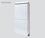 Стоманени секционни гаражни врати iso 45 - Novoferm с дървен декор