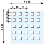 Гипсокартон Кнауф Cleaneo Akustic-права квадратна перфорация (Q) - Image 4