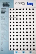 Гипсокартон Кнауф Cleaneo Akustik - права кръгла перфорация (R) - Image 5