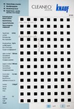 Гипсокартон Кнауф Cleaneo Akustic-права квадратна перфорация (Q) - Image 5