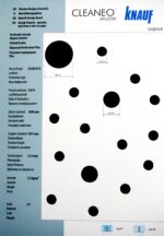 Гипсокартон Кнауф Cleaneo Akustic - разсеяна кръгла перфорация (R) - Image 8