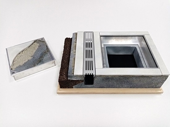 Разделителни рамки за дървета и растения от алуминий