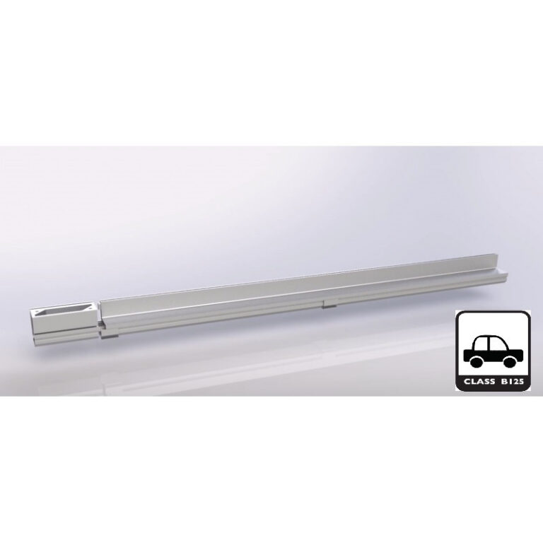 Алуминиев отводнителен улей слот за настилки с малка дебелина