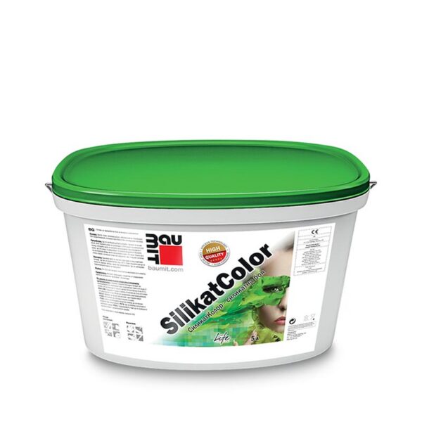 Фасадна боя BAUMIT SilikatColor 5л, паропропусклива