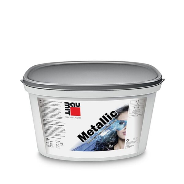 Дизайнерско фасадно покритие BAUMIT Metallic, 5л