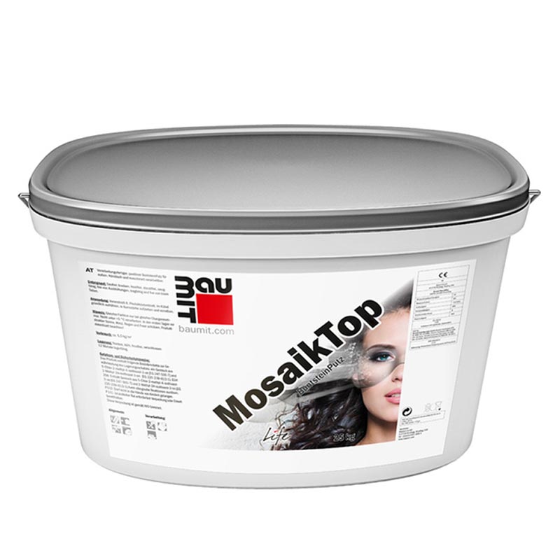 bm00063_2.jpg Дизайнерска фасадна мазилка BAUMIT MosaikTop основна линия 25кг - Image 1