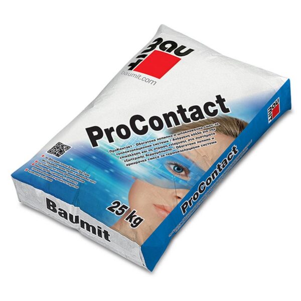 Лепилна и шпакловъчна смес BAUMIT ProContact, GEL 25кг