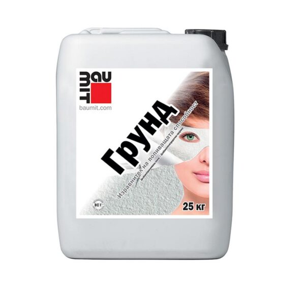 Дълбокопроникващ грунд BAUMIT Grund, 25кг