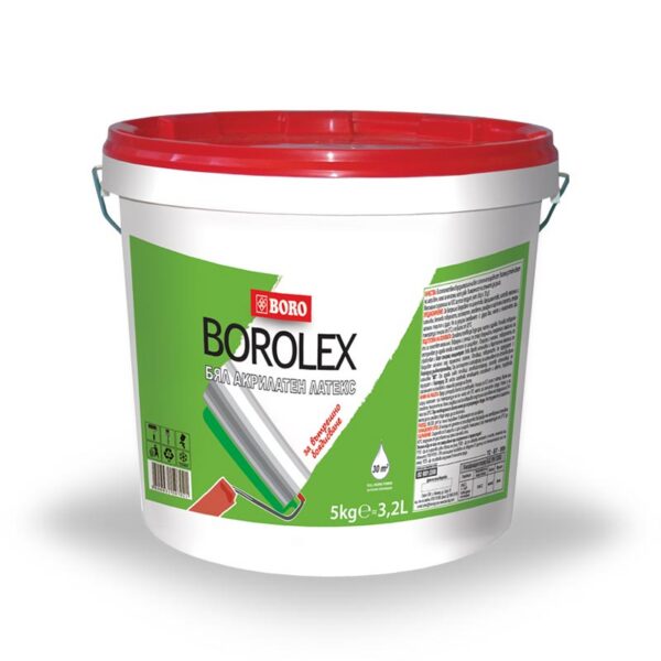 Бял латекс BORO Боролекс 5кг