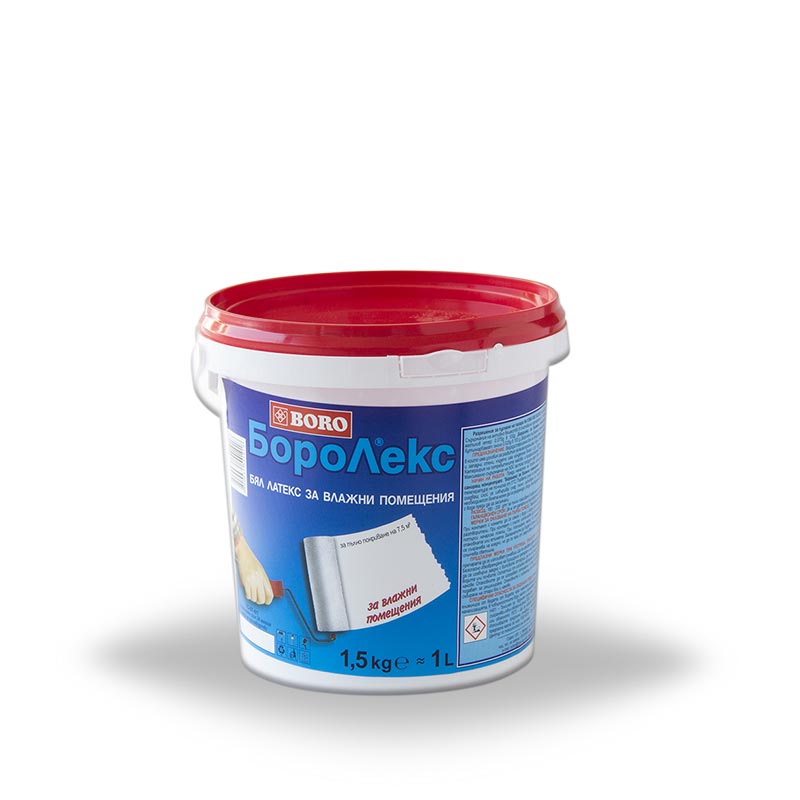 boro2110008_2.jpg Антибактериална боя за влажни помещения BORO Боролекс, 1.5кг - Image 1