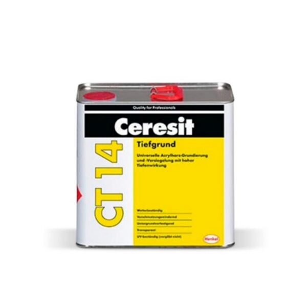 Дълбокопроникващ грунд CERESIT CT14, 5л