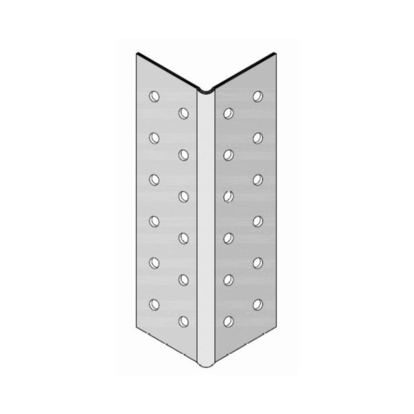 Ъглозащитен AL перфориран профил Knauf 25/25/0,4 - 2500мм