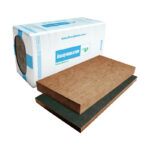 Каменна вата KNAUF Ventacusto GVB 10см, 70kg/m³ NaturBoard - 1х0.6 с черен воал