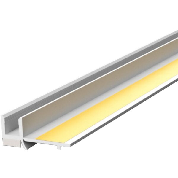 Прозоречен профил за мазилка LIKOV, бял, 6mm, 2400mm