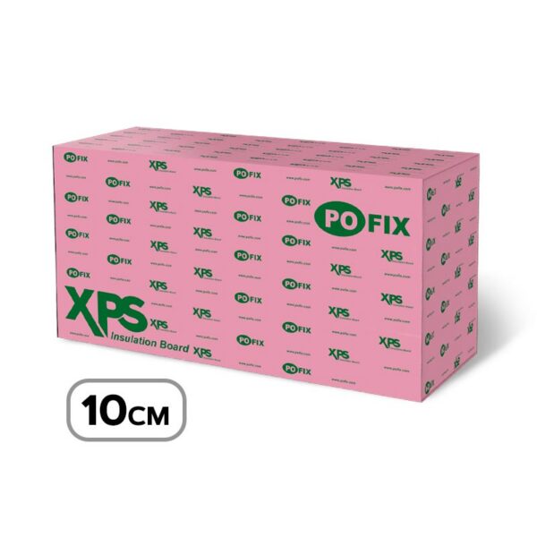 Топлоизолационни плочи от екструдиран полистирол POFIX 1.25х0.6 - 10см
