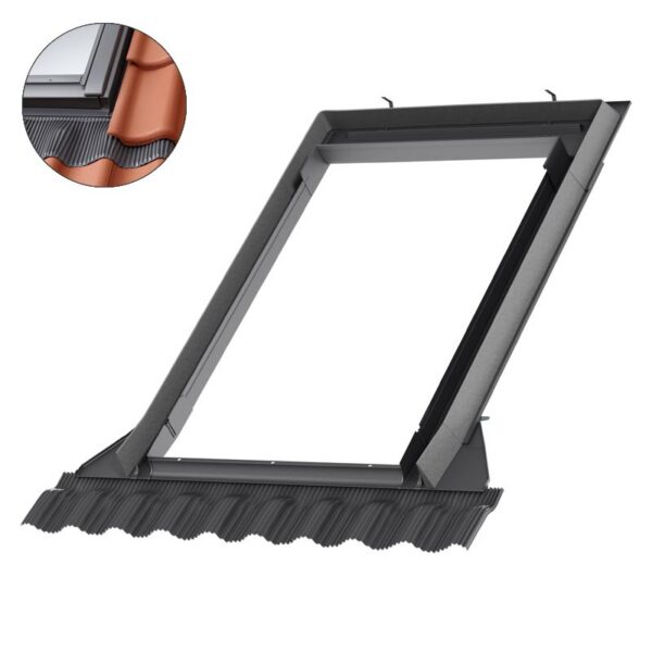 Алуминиева обшивка VELUX EDW 2000 за единичен монтаж, CK02, 55x78см