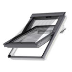 Комплект VELUX: Външен сенник и затъмнителна щора DOP MK08 78x140см, бежов 1085S