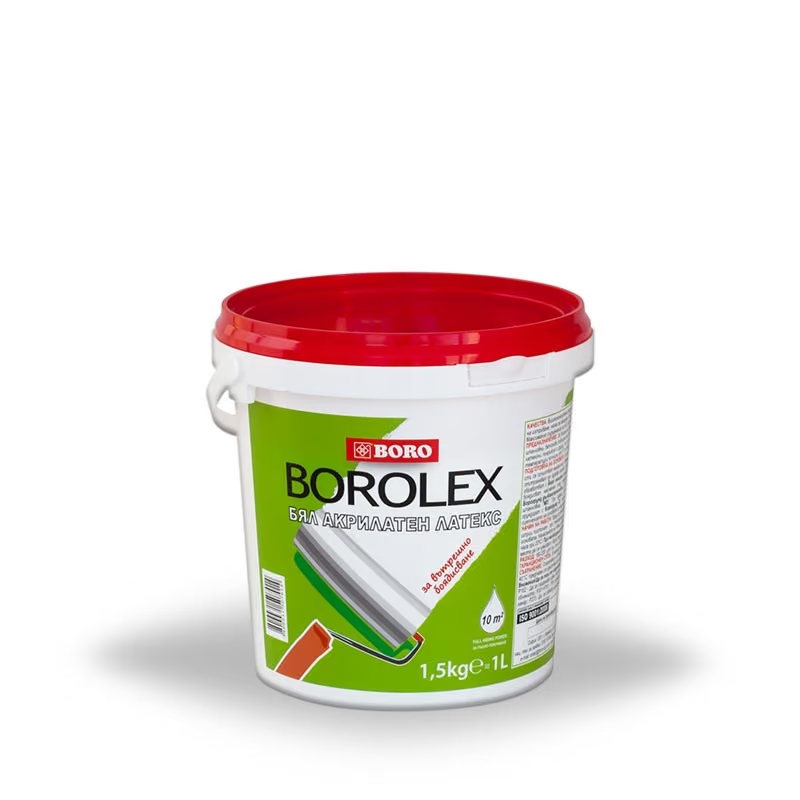 Бял латекс BORO Боролекс 1.5кг