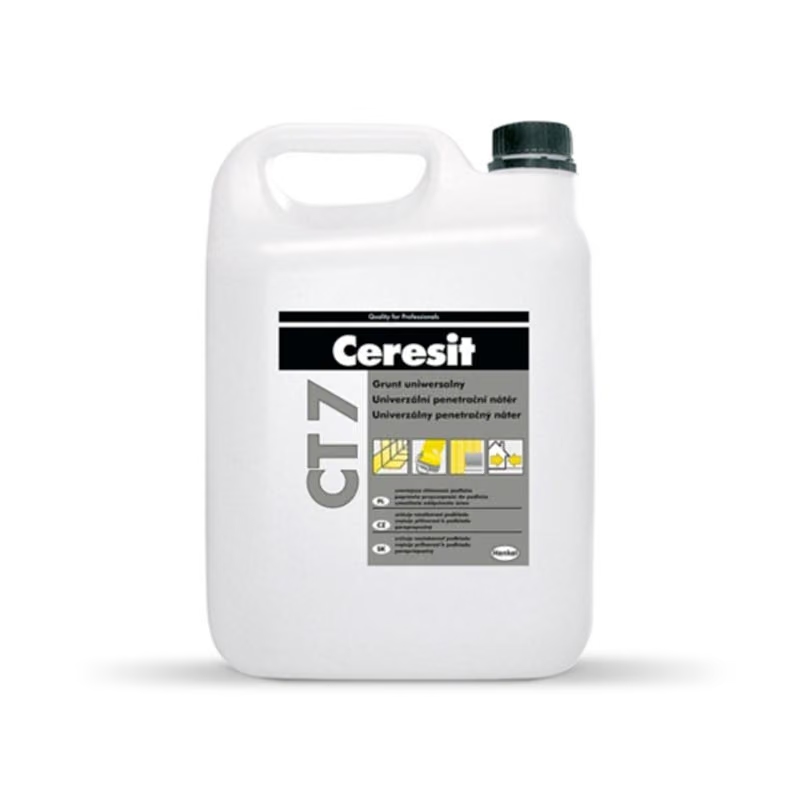 Универсален грунд CERESIT CT7, 5л