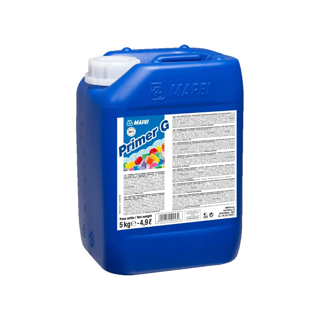 Грунд на основата на синтетична смола Mapei Primer G 5кг