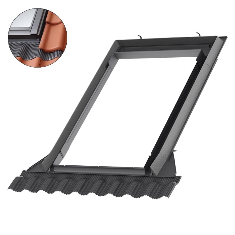 Алуминиева обшивка VELUX EDW 2000 за единичен монтаж, CK04, 55x98см