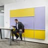 Акустични стенни панели Ecophon - Akusto/Wall panel ™ Wall C/ White frost