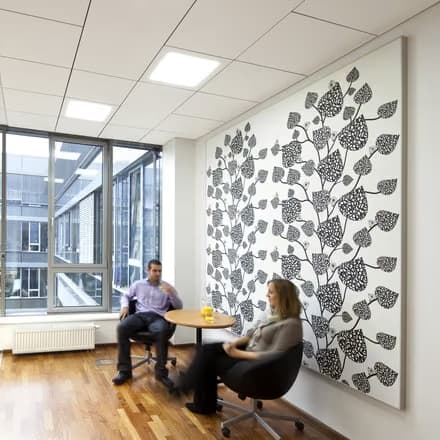 Акустични стенни панели Ecophon - Akusto/Wall panel ™ Wall C/ White frost