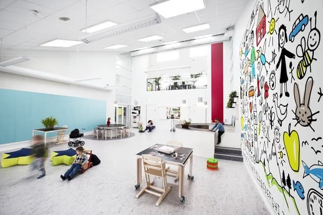Акустични стенни панели Ecophon - Akusto/Wall panel ™ Wall C/ White frost
