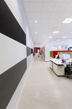 Акустични стенни панели Ecophon - Akusto/Wall panel ™ Wall C/ White frost