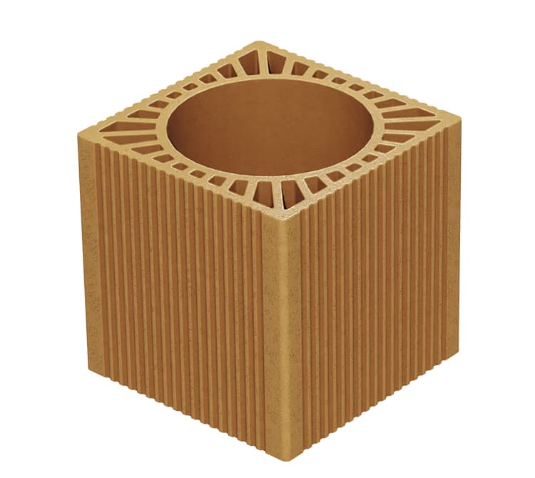 Керамичен вентилационен блок CEMACON EVOCERAMIC 24 V (240×240×238 мм)