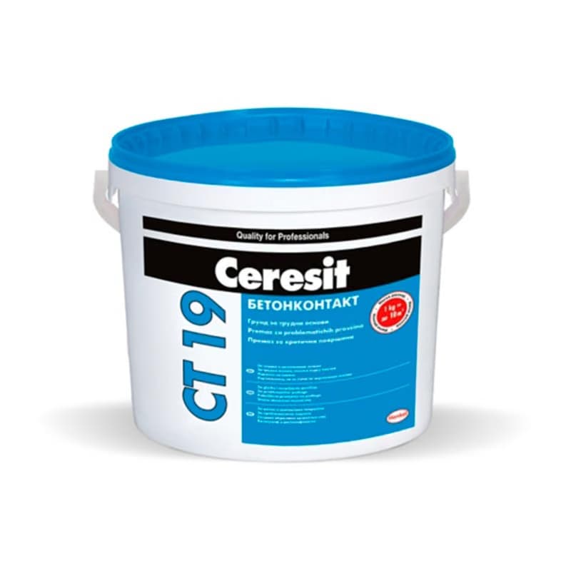 Бетонконтакт грунд CERESIT CT19, 25кг