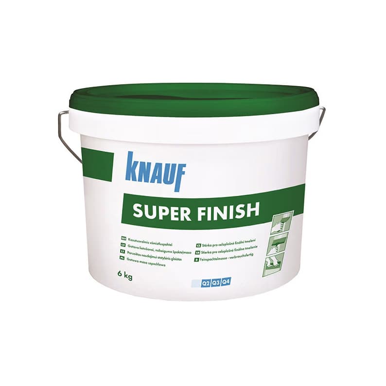 Шпакловка и фугопълнител Knauf Super Finish 6кг