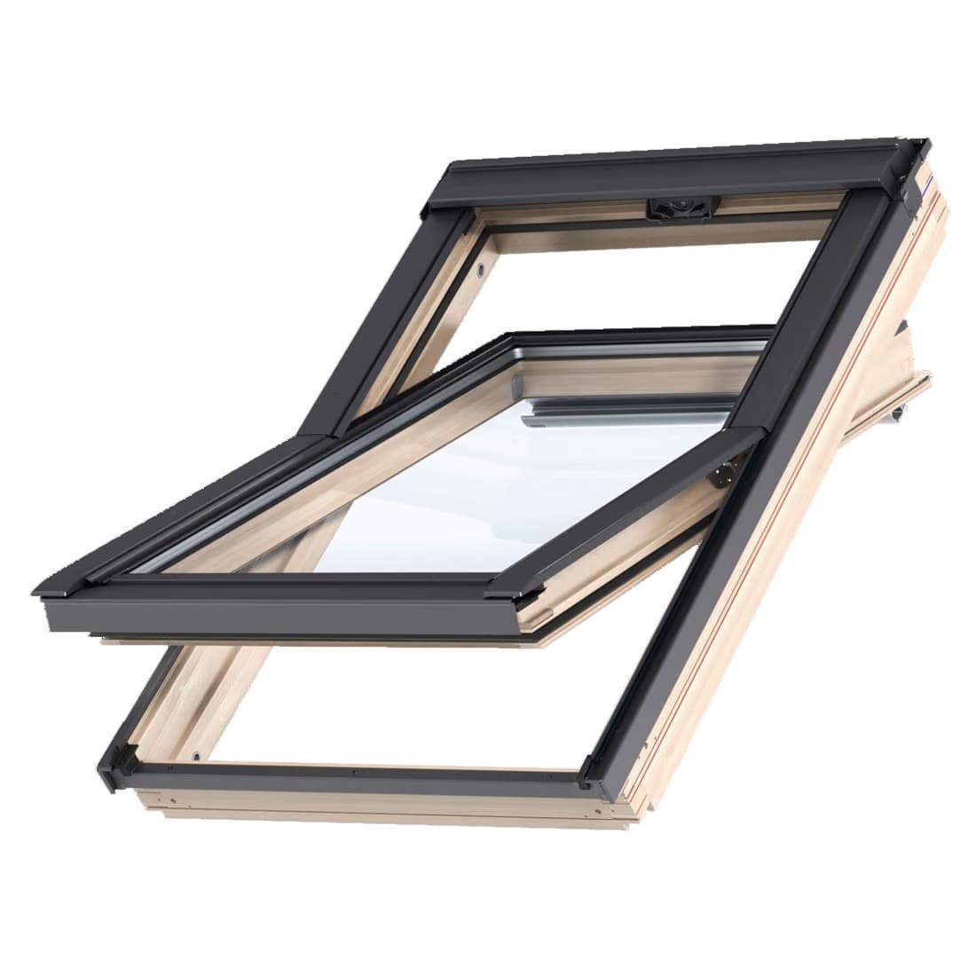 Покривен прозорец VELUX Стандарт GZL 1051, FK06 66x118см, горно управление