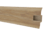 Пвц перваз с канал за кабел 55mm №809