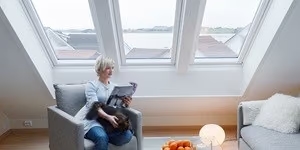 ПОКРИВНИ ПРОЗОРЦИ VELUX GGL 3066 и GGU 0066 С ГОРНО УПРАВЛЕНИЕ - ПРЕМИУМ