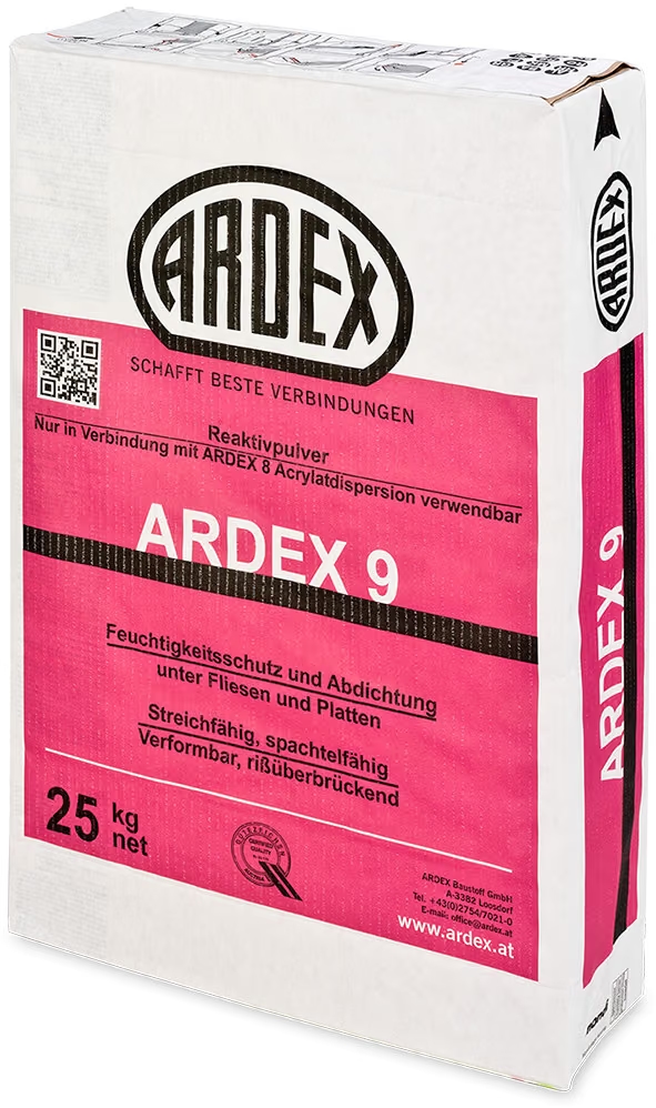 ARDEX 9 ДВУКОМПОНЕНТНА ХИДРОИЗОЛАЦИЯ 25 кг.