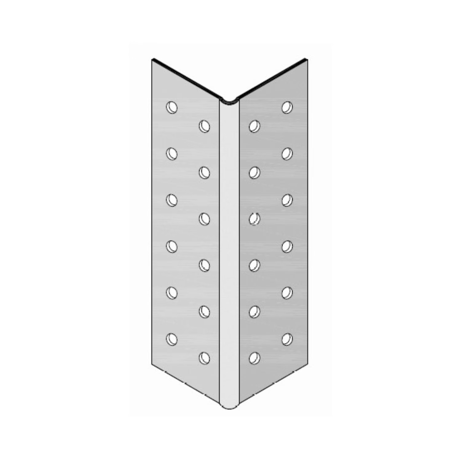 Алуминиев ъгъл Knauf 25/25/0,4 - 2500мм