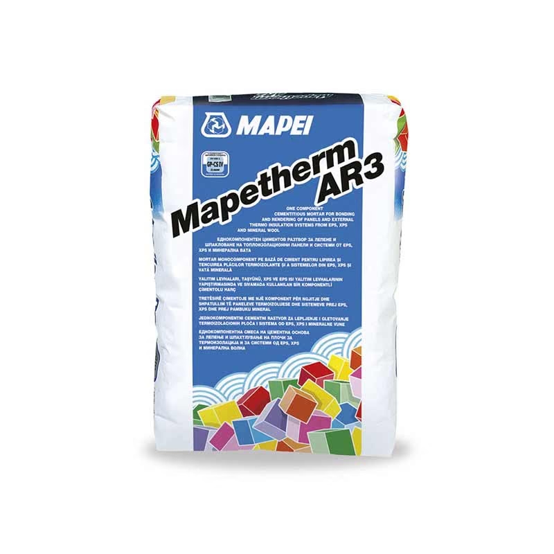 Лепило и шпакловка за топлоизолация Mapei Mapetherm AR3 - 25кг