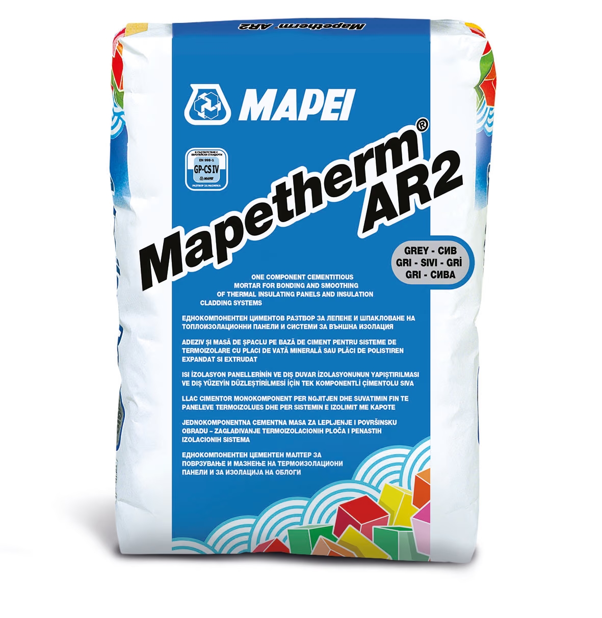 Лепило и шпакловка за топлоизолация Mapei Mapetherm AR2 - 25 кг